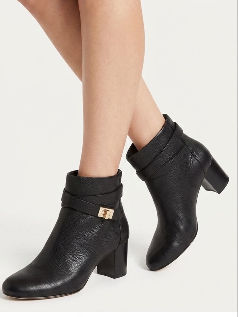 Ann Taylor Buckle Bootie